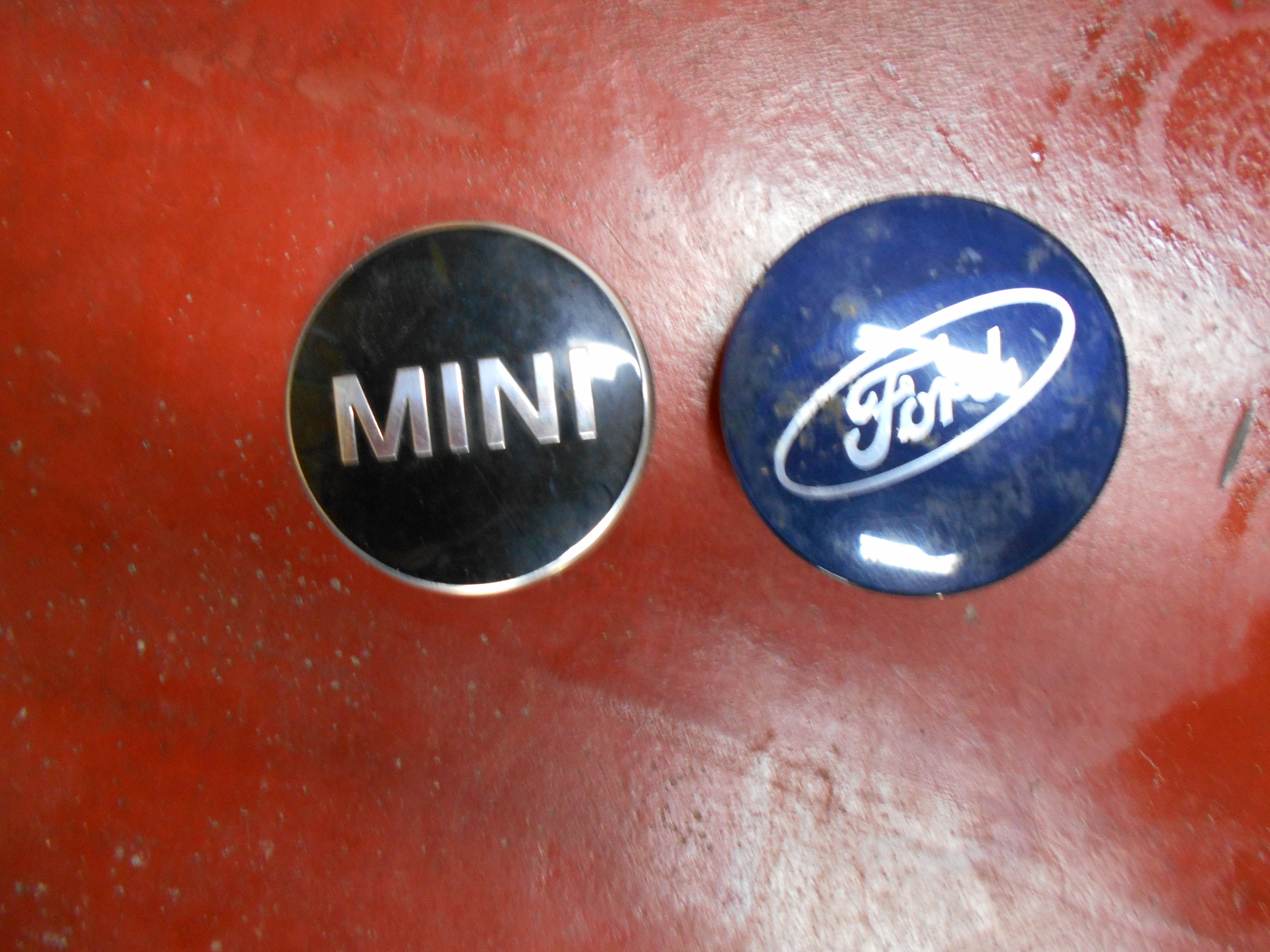 20€ Wheelcaps Ford en Mini cooper